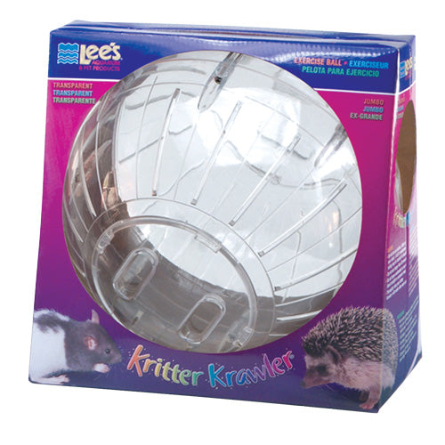 Lee's Kritter Krawler Exercise Ball - Transparent - Jumbo