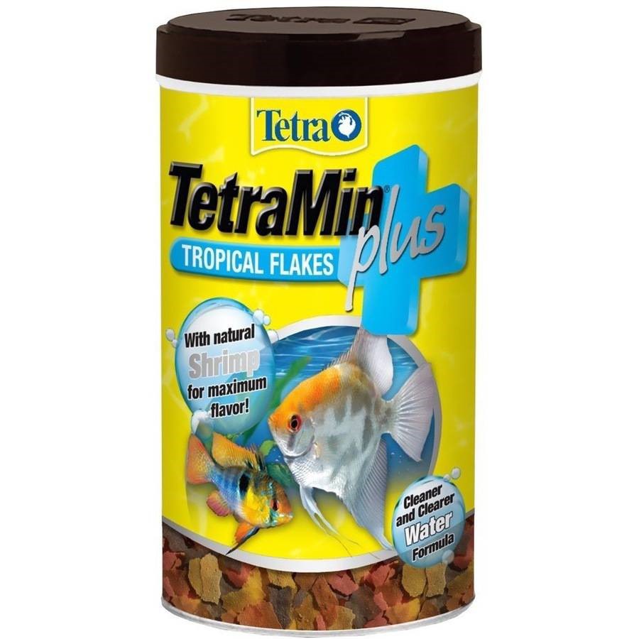 Tetramin Tropical Flakes Fish Food Plus - 7.06 Oz