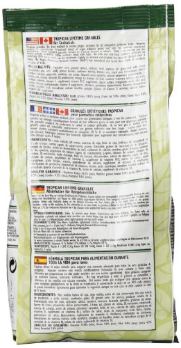 Hagen Hari Tropican Lifetime Formula Peanuts and Sunflower 2MM Granules Maintenance Cockatiel Parrot Bird Food