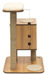 Catit Vesper Low Base Two-Level Furniture Cat Tree - Walnut - L:18 X W:18 X H:23 Inches
