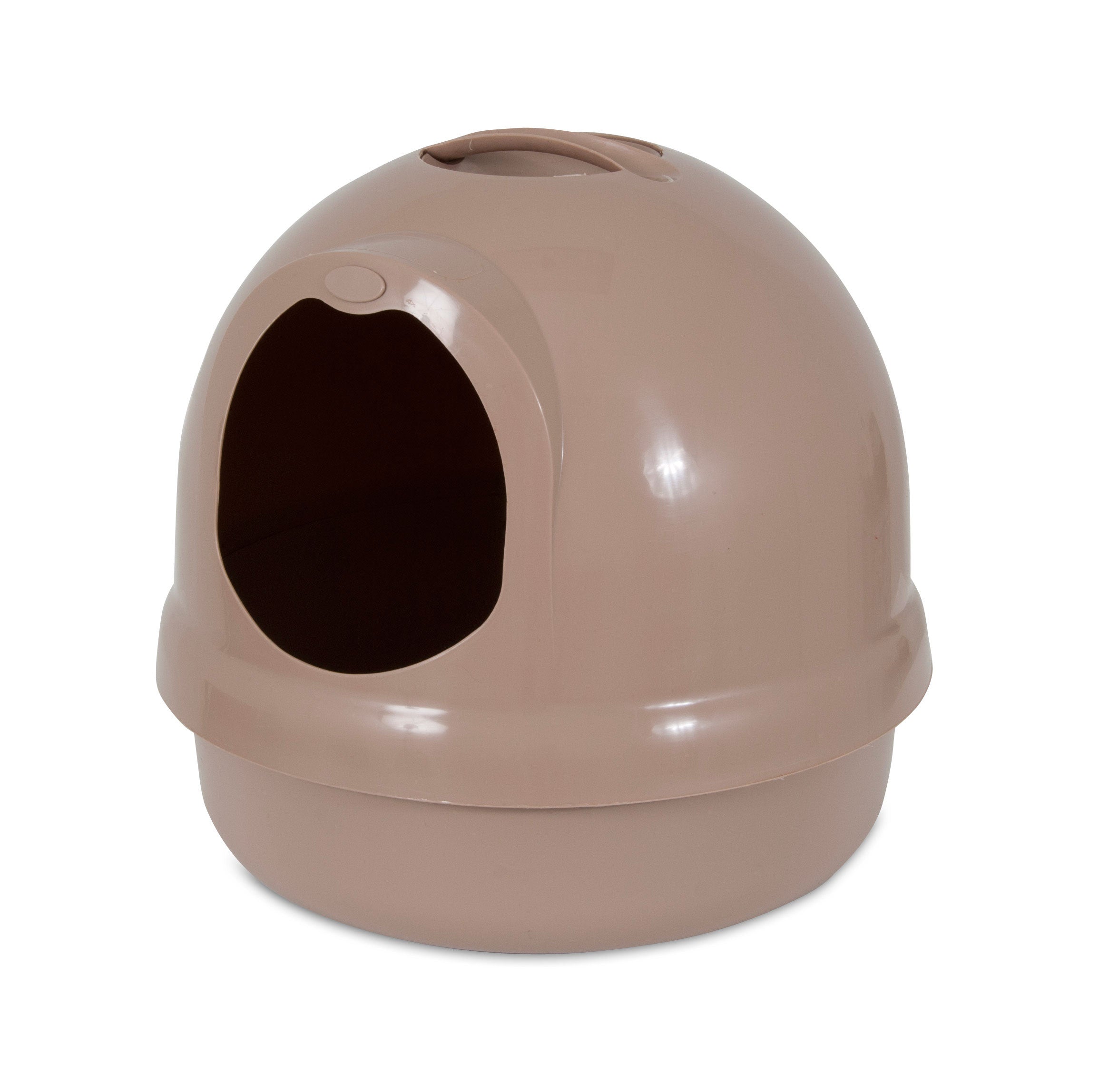 Petmate Booda Dome Cat Litter Box - Titanium - L:18 X W:18 X H:16.5 Inch