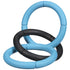 JW Pet Invincible Chains Triple Link Tug Chew and Fetch Rubber Dog Toy - Large