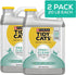 Purina Tidy Cats Free and Clean Unscented Low-Dust Clumping Clay Multi-Cat Litter - 20 Lbs - Case of 2