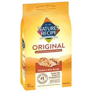 Nature's Recipe Original Chicken and Rice Dry Dog Food - 4 Lbs - Case of 4