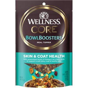 Wellness CORE Bowl Boosters Skin & Coat Dry Dog Food Topper  