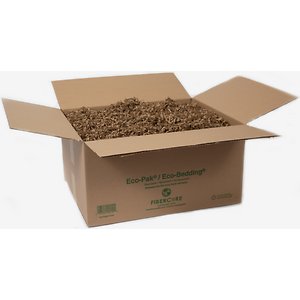 Fibercore Compact Natural Eco Paper Bird and Small Animal Bedding - 10 Lbs