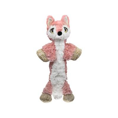 Kong Flopzie Fox Low-Stuffing and Squeaking Plush Dog Toy - Medium  