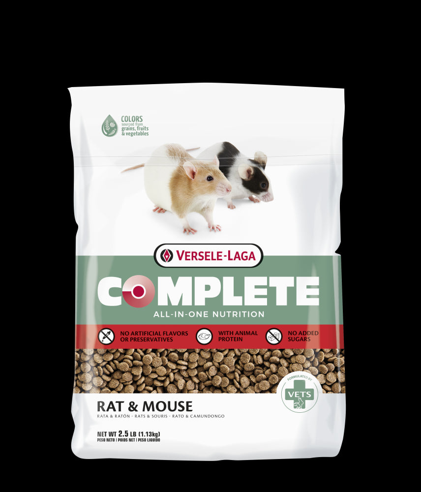 Versele-Laga Complete All-in-One Nutrition Rat and Mouse Small Animal Food Pellets - 2.5 Lbs Default Title