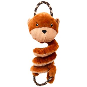 Outward Hound Springys Otter Plush and Rope Tugging Dog Toy