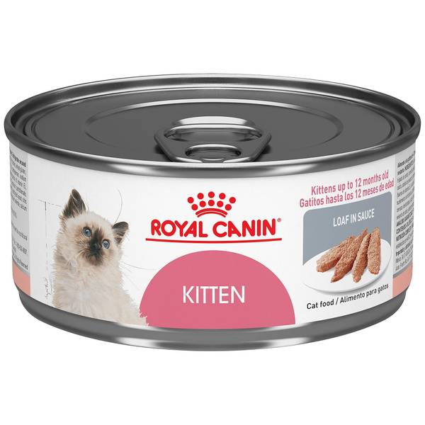 Royal Canin Feline Heath Nutrition Loaf in Sauce Kitten Canned Cat Food - 5.1 Oz - Case of 24