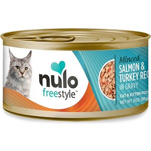 Nulo Freestyle Grain-Free Minced Salmon and Turkey Canned Cat Food - 3 Oz - Case of 24 Default Title
