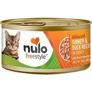 Nulo Freestyle Grain-Free Minced Turkey and Duck in Gravy Canned Cat Food - 3 Oz - Case of 24 Default Title