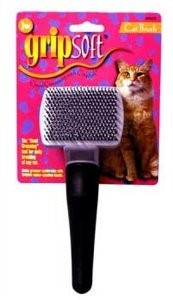 JW Pet GripSoft Grooming Cat Slicker Brush - Small