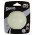 Chuckit! Petmate Max-Glow Glow-in-the-Dark Rubber Ball Fetch Dog Toy - White - Large - 3 Inch