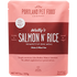 Portland Pet Food Homestyle Wally's Salmon N' Rice Wet Dog Food Pouch - 9 Oz - Case of 8