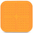 Pet Zone Boredom Busters Endulge Slow-Feeding Licking Mat - Orange Large