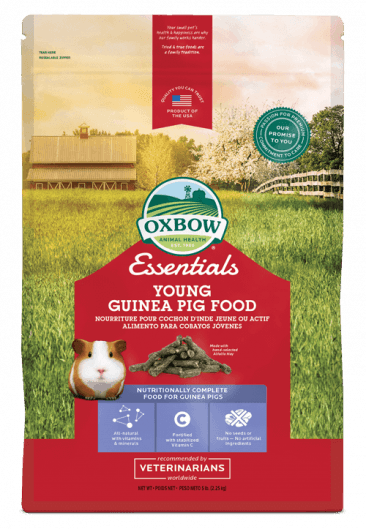 Oxbow Young Guinea Pig Essentials Small Animal Food - 5 lb Bag