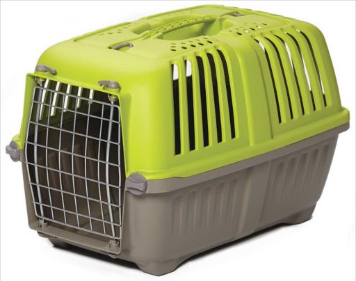 Midwest Spree Hard-Sided Travel Cat and Dog Kennel Carrier - Green - 19