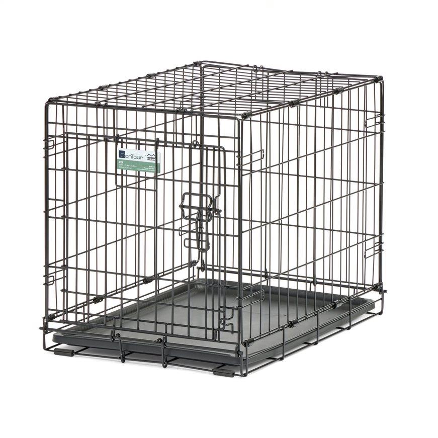 Midwest Contour Metal Folding Single Door Dog Crate - 24