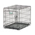 Midwest Contour Metal Folding Single Door Dog Crate - 24" X 18" X 19" Inches  