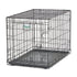 Midwest Contour Metal Folding Single Door Dog Crate - 36" X 23" X 25" Inches  