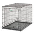 Midwest Contour Metal Folding Single Door Dog Crate - 42" X 28" X 30" Inches  