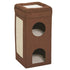 Midwest Curious Condo Cube Condo Cat Furniture - Brown - 16.5" X 16.5" 16.5" Inches  