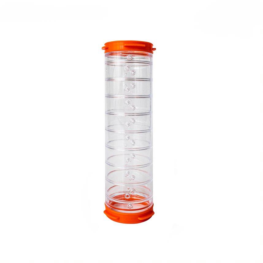 Ferplast Small Animal Hampster Cage Play Accessory Tube - L:8" X W:2.5" X H:2.5" (2.5" Diameter)  