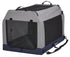 Midwest Canine Camper Pop-Up Tent Soft Folding Dog Crate - Gray - 36" X 25.5" X 28" In  