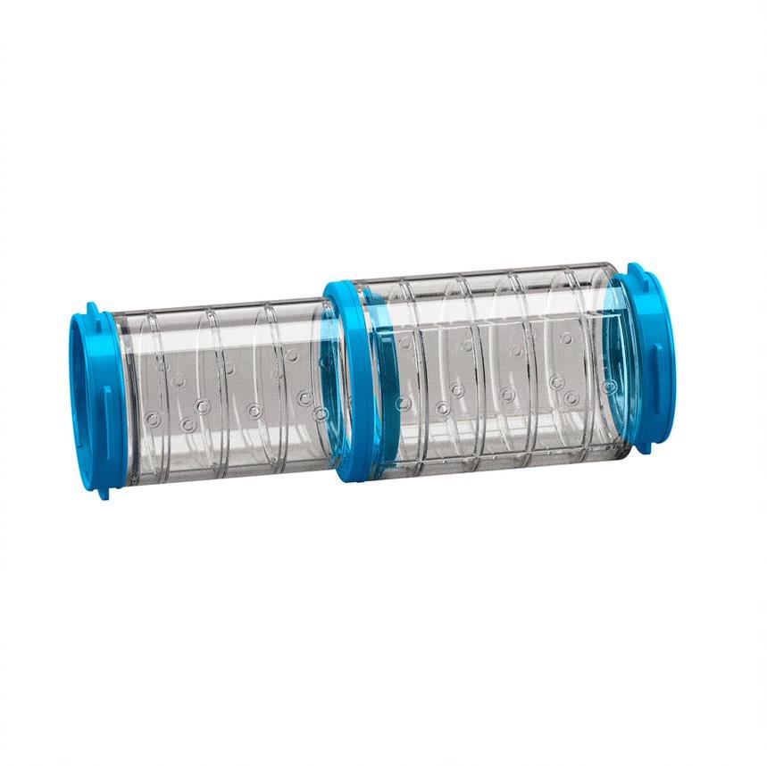 Ferplast Hampter Cage Extendable Telescopic Tunnel Tube - Length: 4.9" to 8" Inches  