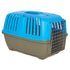 Midwest Spree Hard-Sided Travel Cat and Dog Kennel Carrier - Blue - 24" X 15.5" X 15" Inches  