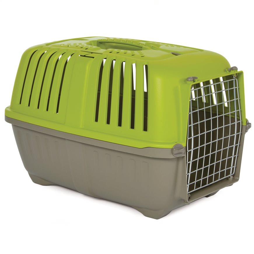 Midwest Spree Hard-Sided Travel Cat and Dog Kennel Carrier - Green - 24