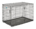 Midwest I-Crate Double Door Metal Folding Dog Crate with Divider Panel - 48" X 30" X 33" Inches  