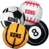 Kong Sport Balls Tough and Bouncy Dog Toys - Assorted - Medium  