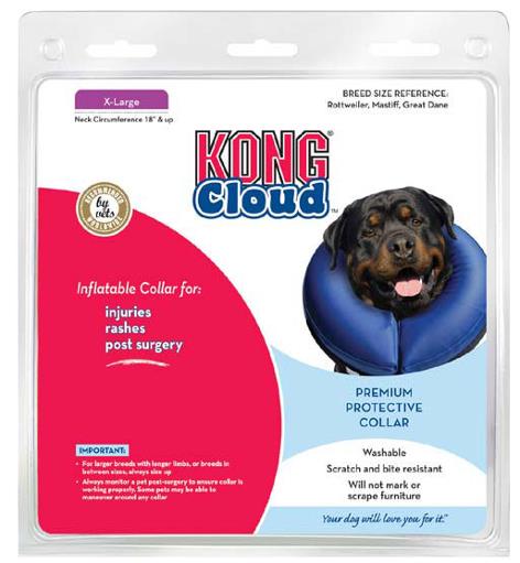 Kong Cloud Soft Safety and Recovery Dog E-Collar - X-Large - 20-25" Neck Girth  