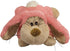 Kong Cozie Floppy Rabbit Squeak and Plush Dog Toy - Medium  