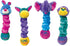 Kong Squiggles Stretch and Squeak Plush Dog Toys - Assorted - Small  