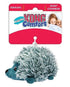 Kong Comfort Roughskinz Hedgehug Squeak and Plush Dog Toys - Assorted - Medium  