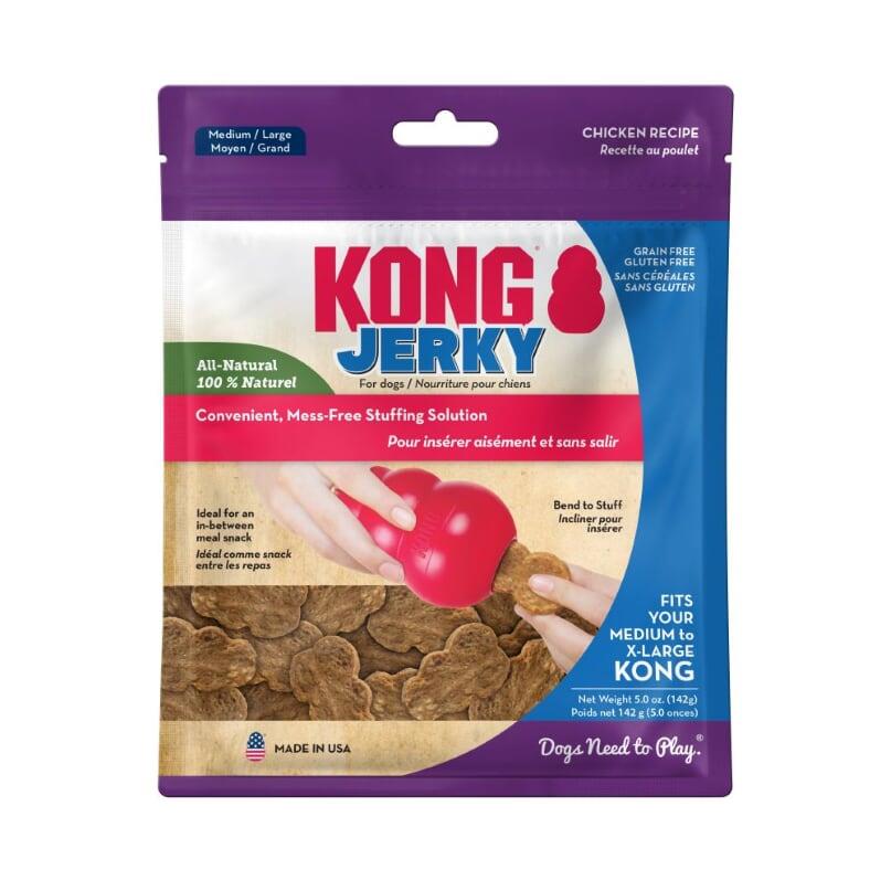 Kong Chicken Flavored Jerky Dog Treats - Medium/Large  