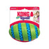 Kong Squeezz Goomz Football Dental Textured and Squeak Rubber Dog Toy - Large  