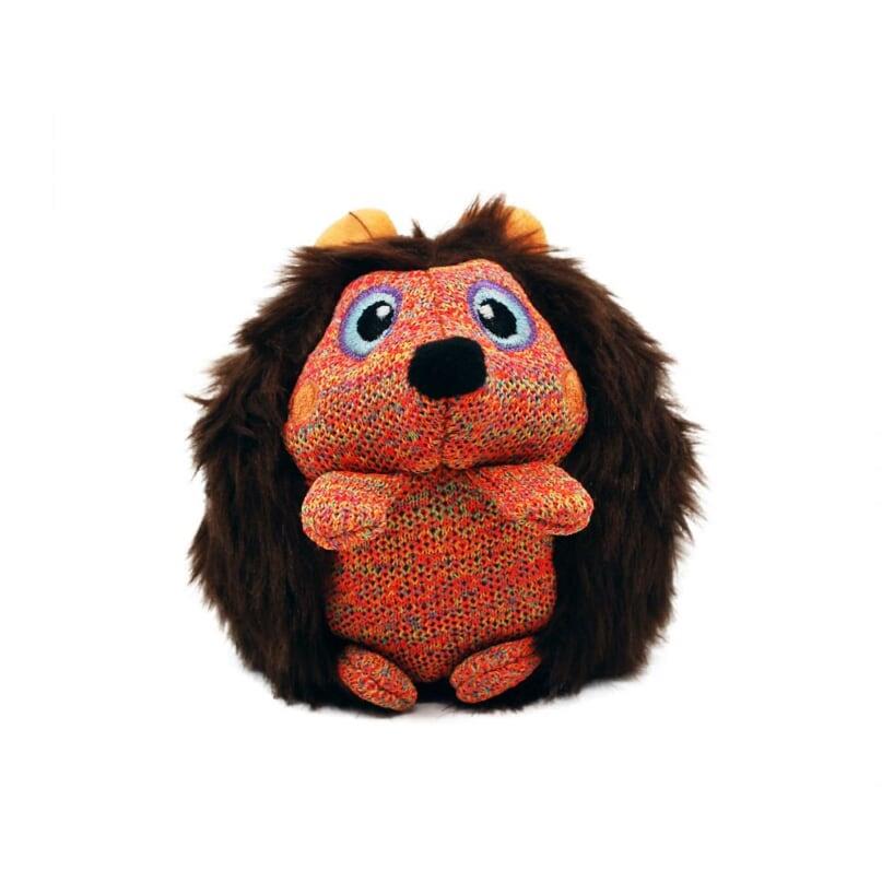 Kong Zigwigz Hedgehog Squeak and Plush Dog Toy - Medium  