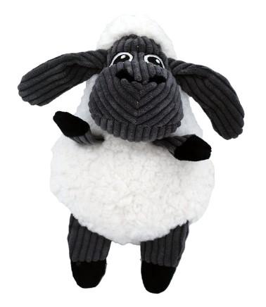 Kong Sherps Floofs Sheep Cozie Squeak and Plush Dog Toy - Medium  