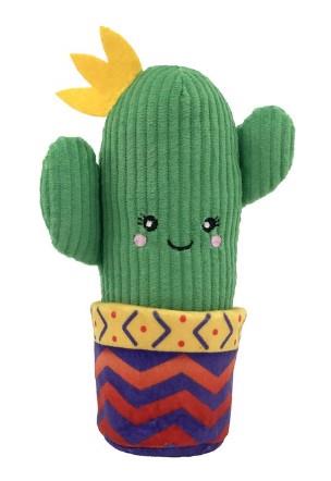 Kong Wrangler Cactus Crinkle Plush Catnip Cat Toy  