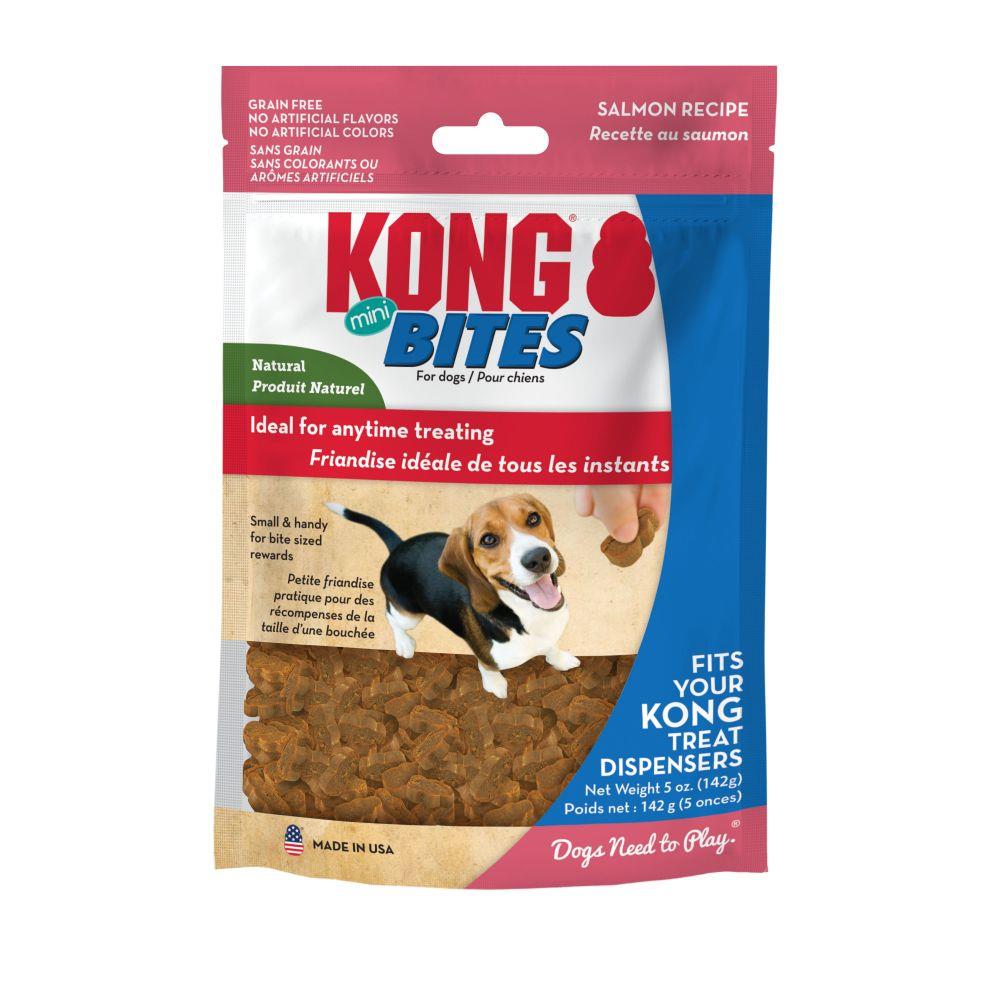 Kong Salmon Bites Soft and Chewy Dog Treats - Mini - 5 Oz  