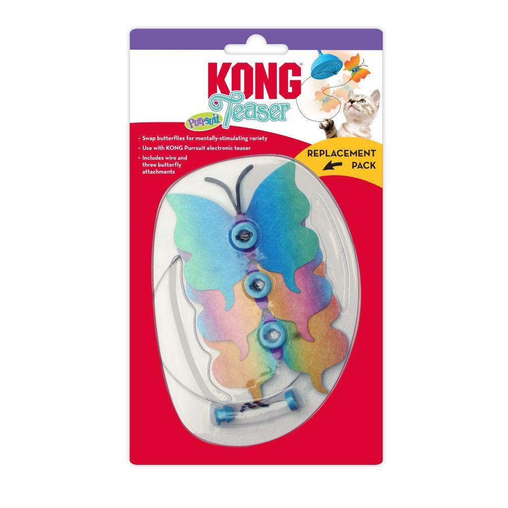 Kong Purrsuit Butterfly Cat Teaser Replacement Cat Toy  