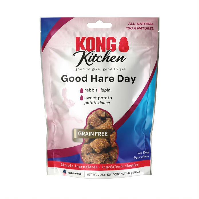 Kong Kitchen Grain-Free Good Hare Rabbit and Sweet Potato Soft and Chewy Dog Treats - 5 Oz  