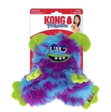 Kong Frizzles Razzle Squeak and Crackle Cozy Plush Dog Toy - Medium  