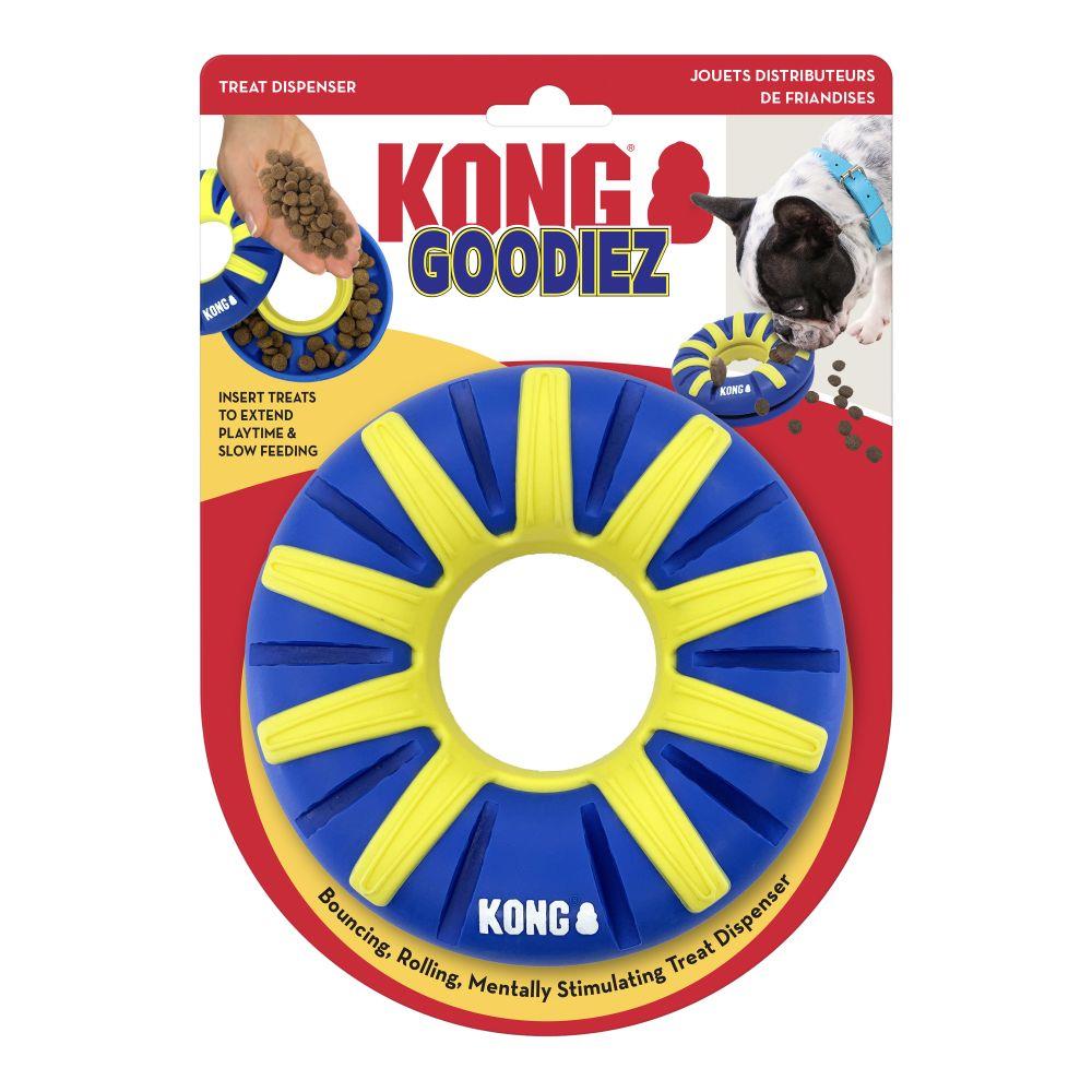 Kong Goodiez Treat Dispensing Pull-Apart Ring Slow Feeding Dog Toy - Medium  