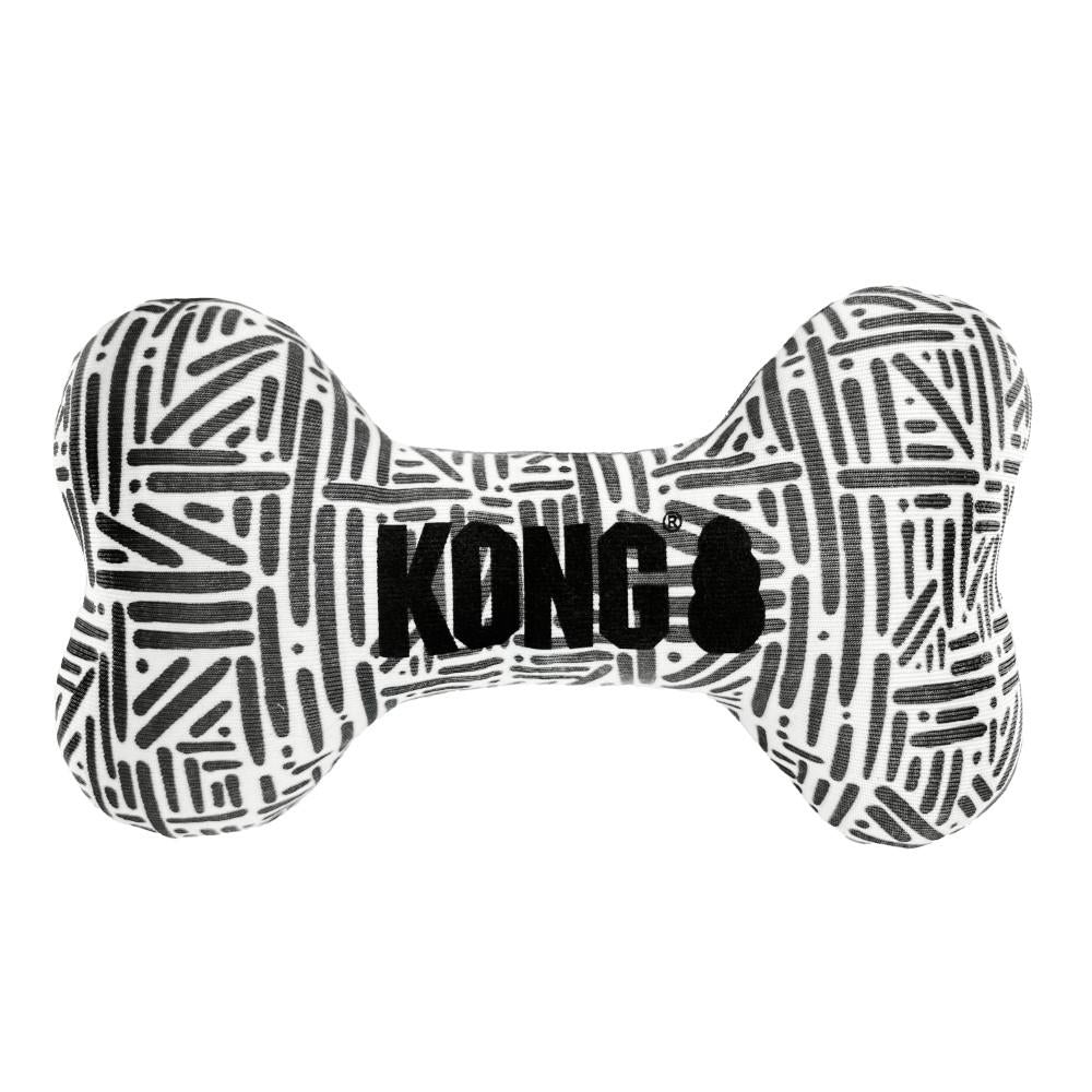 Kong Maxx Bone Puncture-Resistant Squeak and Fetch Nylon Dog Toy - Small/Medium  