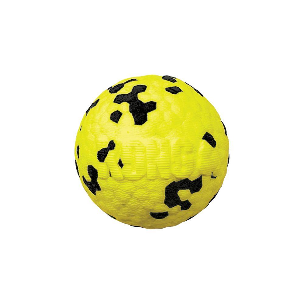 Kong Reflex Ball Bounce and Floating Dog Toy - Yellow - Medium  